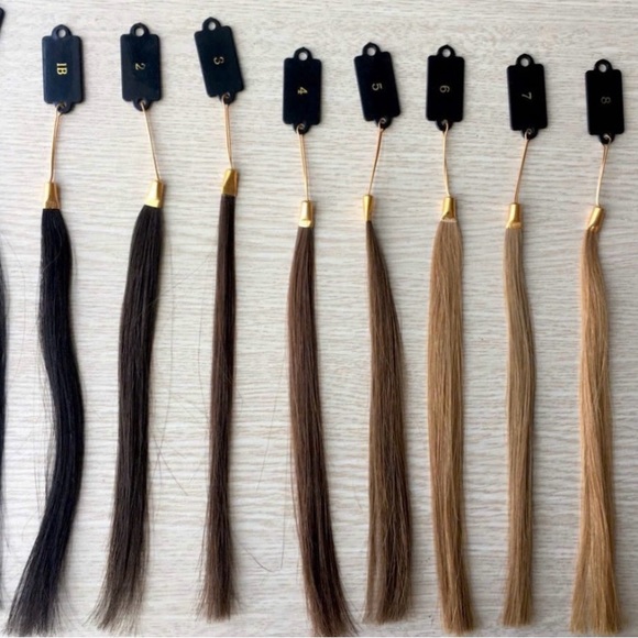 Assorted Hair Color Extensions Set - Picture 3 of 4